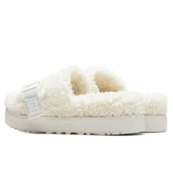 Ugg Women's Fluffita Slipper - White -Shoe Series Store UGG Women s Fluffita Slipper White 1113475 WHT 01 03 2022 01 2