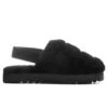 Ugg Women's Super Fluff Slipper - Black -Shoe Series Store UGG Women s Super Fluff Slipper Black 1121751 BLK 11 06 2021 01