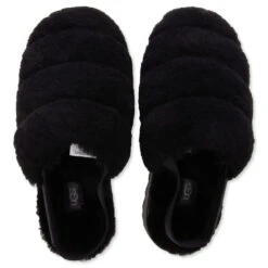 Ugg Women's Super Fluff Slipper - Black -Shoe Series Store UGG Women s Super Fluff Slipper Black 1121751 BLK 11 06 2021 01 5