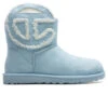 UGG X Telfar Logo Mini - Blue -Shoe Series Store UGG x Telfar Logo Mini Blue 1122991 BLU 11 06 2021 01