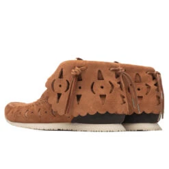 FBT Bearfoot Perf-Folk - Light Brown -Shoe Series Store Visvim FBT Bearfoot Perf Folk Light Brown 0121102002004 LBRN 04 07 2021 01 3