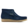 Clarks Wallabee Boot - Deep Blue -Shoe Series Store Wallabee Boot Deep Blue 26174050 09 08 23 Feature KN