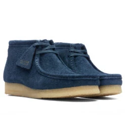 Shoe Series Store -Shoe Series Store Wallabee Boot Deep Blue 26174050 09 08 23 Feature KN 4