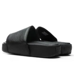 Y-3 New Slide - Black/Black/Core White -Shoe Series Store Y 3 New Slide Black Black Core White GW8631 972