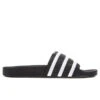 Adidas Originals Adilette Slides - Core Black -Shoe Series Store adidas originals adilette slides core black