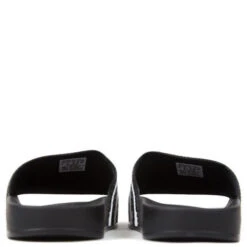 Adidas Originals Adilette Slides - Core Black -Shoe Series Store adidas originals adilette slides core black 4