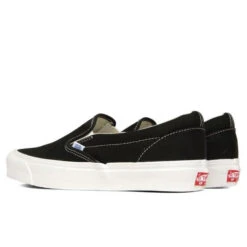 OG Classic Slip-LX - Black -Shoe Series Store vans vault og classic slip on lx black 3